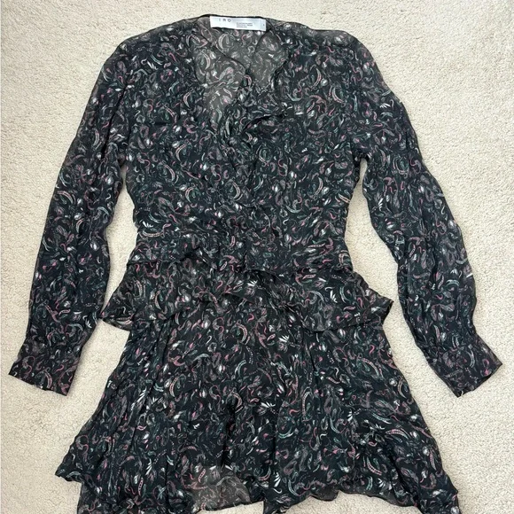 IRO Honess Mini Ruffle Dress - Picture 4 of 6